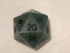 35mm Giant Aventurine d20