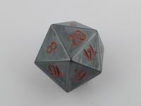 Lot of Crystal on sale Caste Dwarven Stone 35mm d20