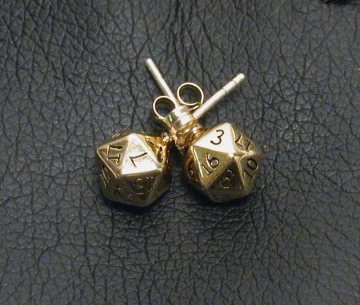 Crystal Caste: Sterling Silver D20 Pendant (Pendant only, no chain)