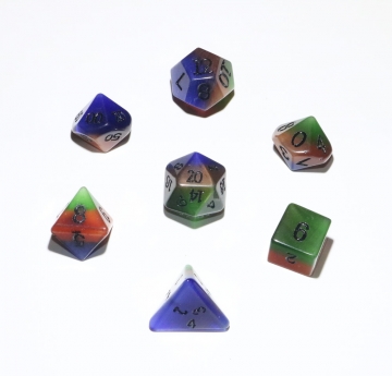 Rainbow Cats Eye 16mm Full-sized Dwarven Stones®