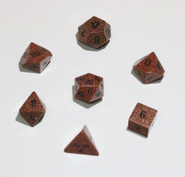 Goldstone Red Dwarven Stone 16mm