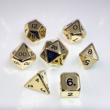 Gold 16mm 7pc Dwarven Metal®