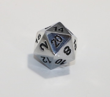 Sterling Silver D20