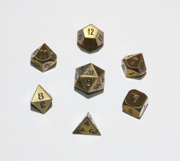 Antique Gold 16mm 7pc Dwarven Metal®