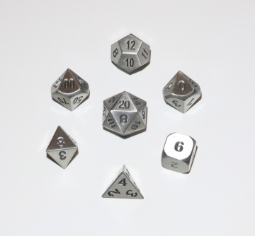 Antique Silver 16mm 7pc Dwarven Metal®