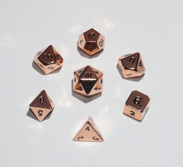 12mm Copper hue Dwarven Metal® 7 pc set
