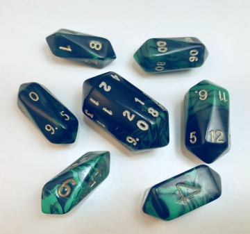 7 pc Crystal Oblivion® - Green