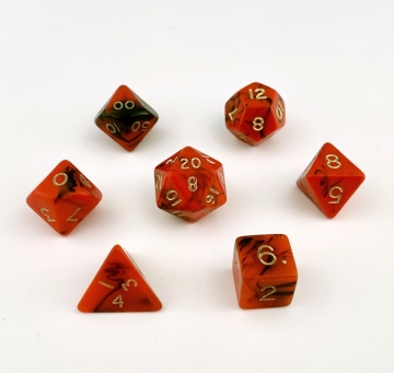 7 piece set Fantasy red Oblivion®