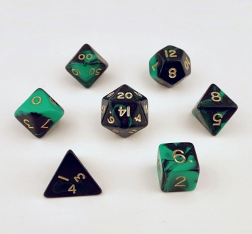 7 piece set Fantasy green Oblivion®