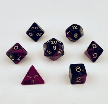 7 piece set Fantasy purple Oblivion®