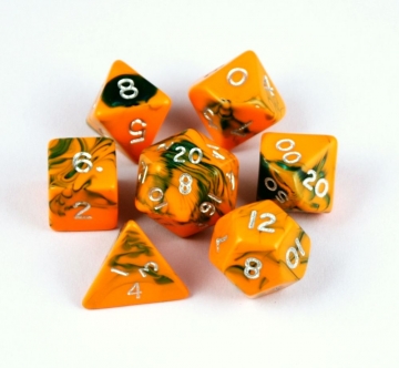 7 pc Fantasy Toxic-Orange/Green