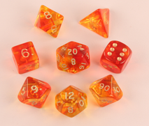 7 piece Fantasy Firefly-Red
