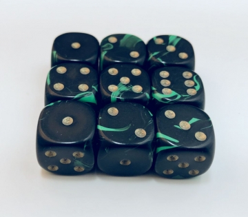 9 piece green 16mm Oblivion®