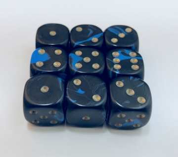 9 piece blue 16mm Oblivion®