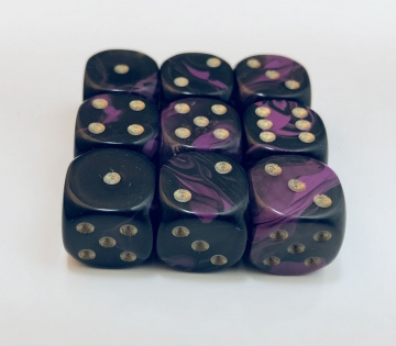 9 piece purple 16mm Oblivion®