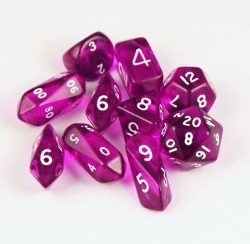 10 piece Hybrid Translucent - Purple