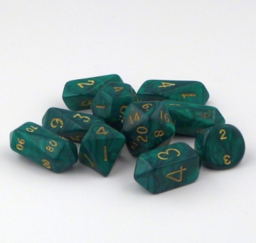 10 piece Hybrid Pearl - green