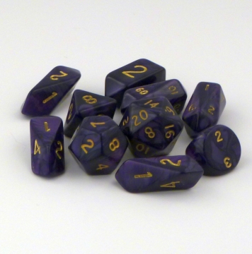 10 piece Hybrid Pearl - purple