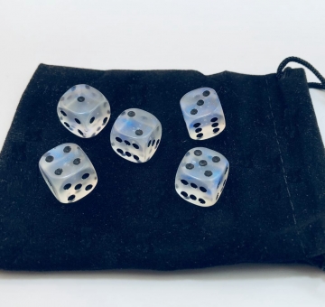 5 piece blue 12mm Moonstone