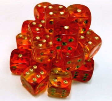 27 piece red 12mm Firefly