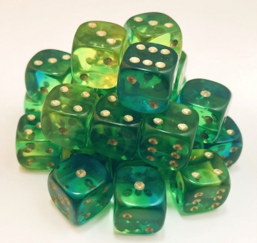 27 piece green 12mm Firefly