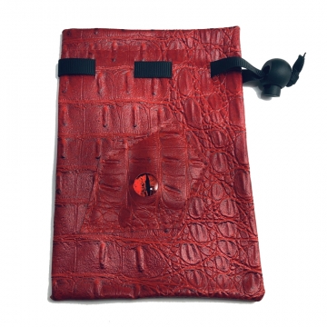 Dragon bag, medium red