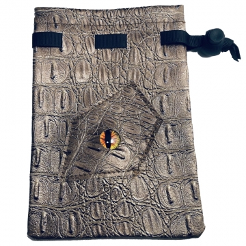 Dragon bag, medium brown