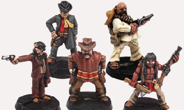 Moderns - Wild West Heroes Set 1